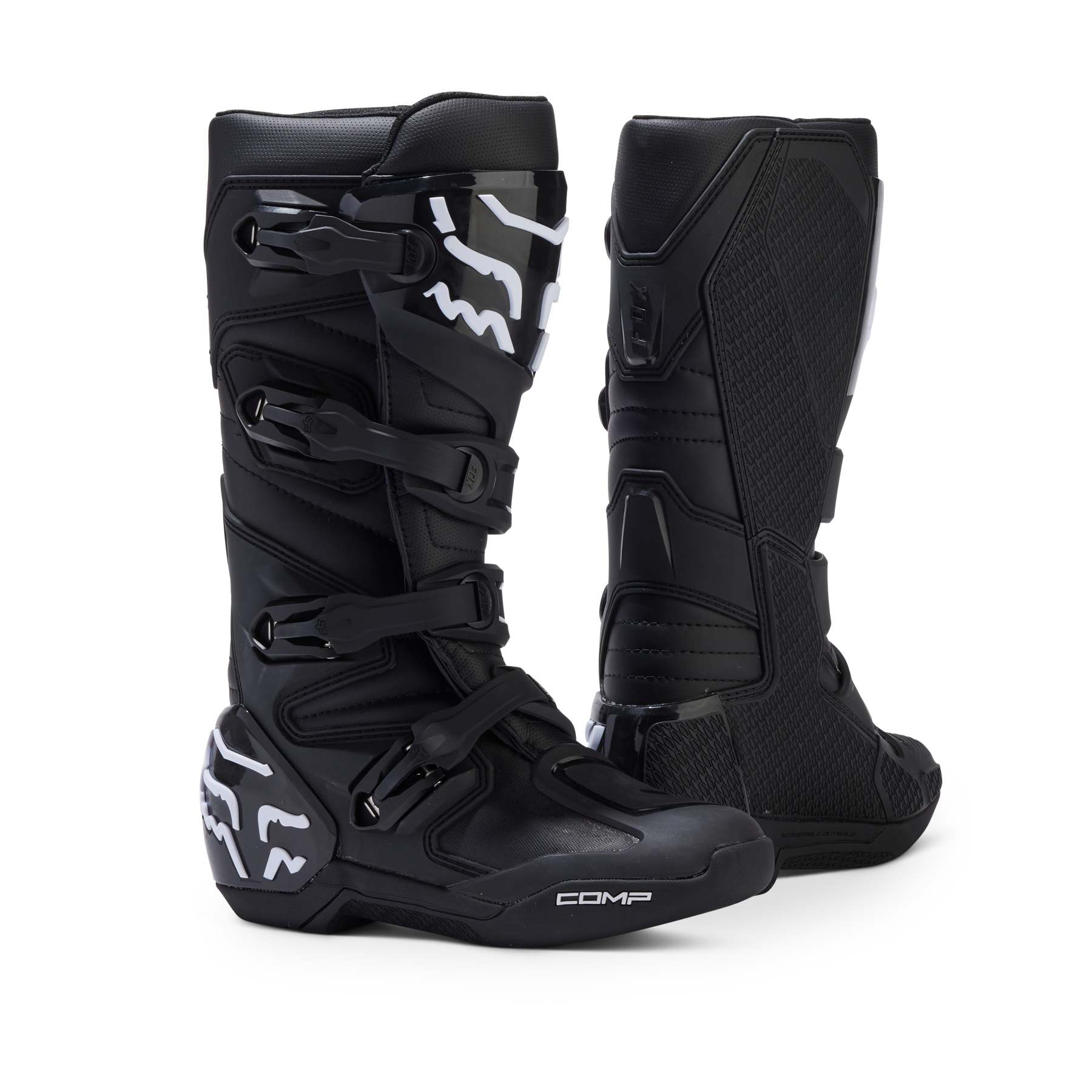 Fox Comp バイクブーツ M11 ブラック/レッド 25839-008 - FOX RACING